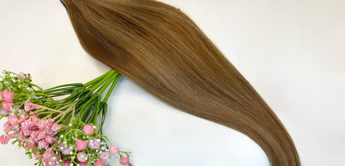 Weft Caramel 4/8 mix 50G Weft