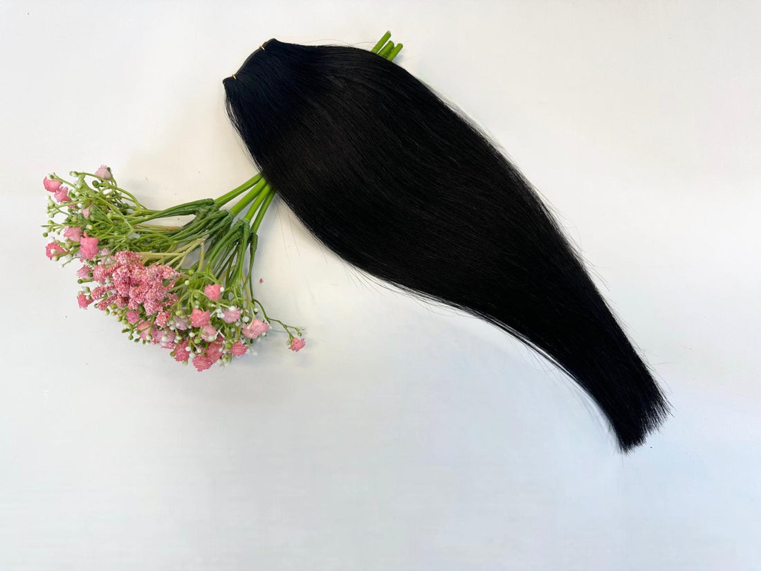 Weft jet black 1 50G Weft